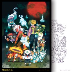 Ex-libris Yokalloween défectueux