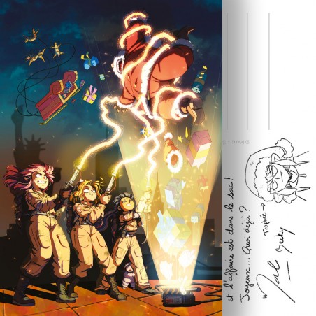 Carte Postale Santabusters