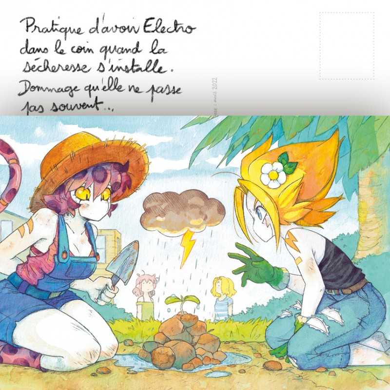 Carte Postale Garden Party