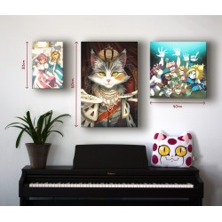 Toile Vanille Fraise