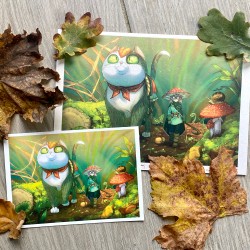 Ex-libris Vision d'Automne