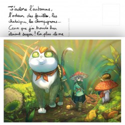 Carte postale Vision d'Automne