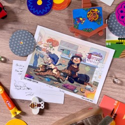 Carte postale En mode survie