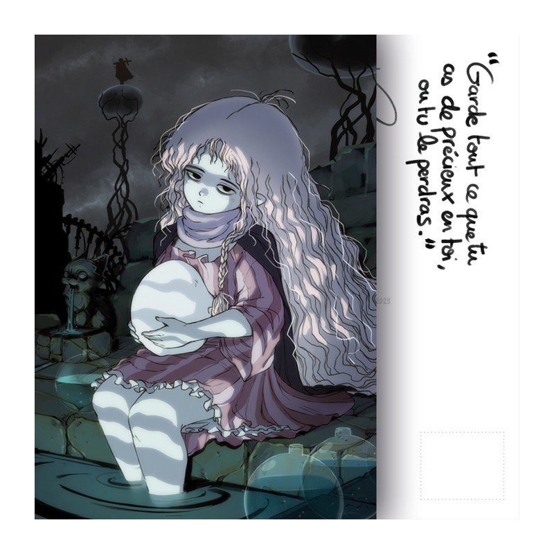 Carte postale L'oeuf de l'ange