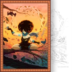 Ex-libris Autumn Queen