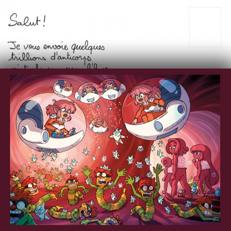 Carte postale La Vie