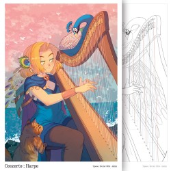 Ex-libris Concerto - Harpe