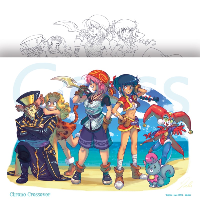 Ex-libris Chrono Crossover