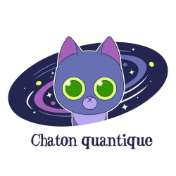 T-shirt Chaton quantique