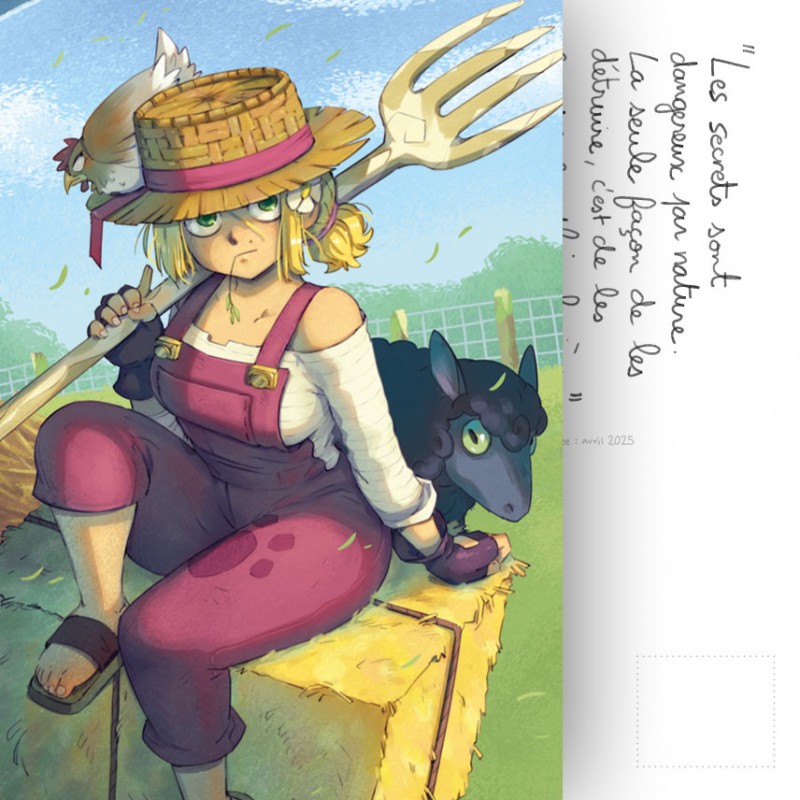 Carte postale Becky of the past