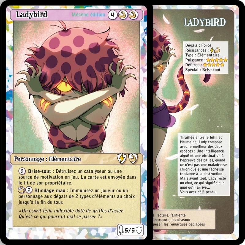 Carte XXL / Fiche Lady