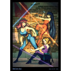 Ex-libris Heroïne de Légende