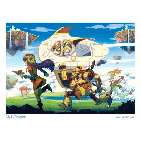 Ex-libris Heroïne de Légende