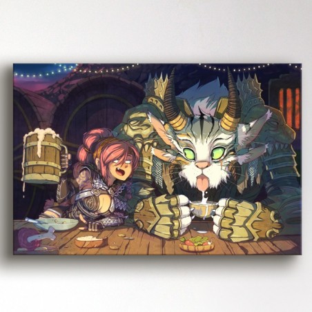 Toile Vanille Fraise