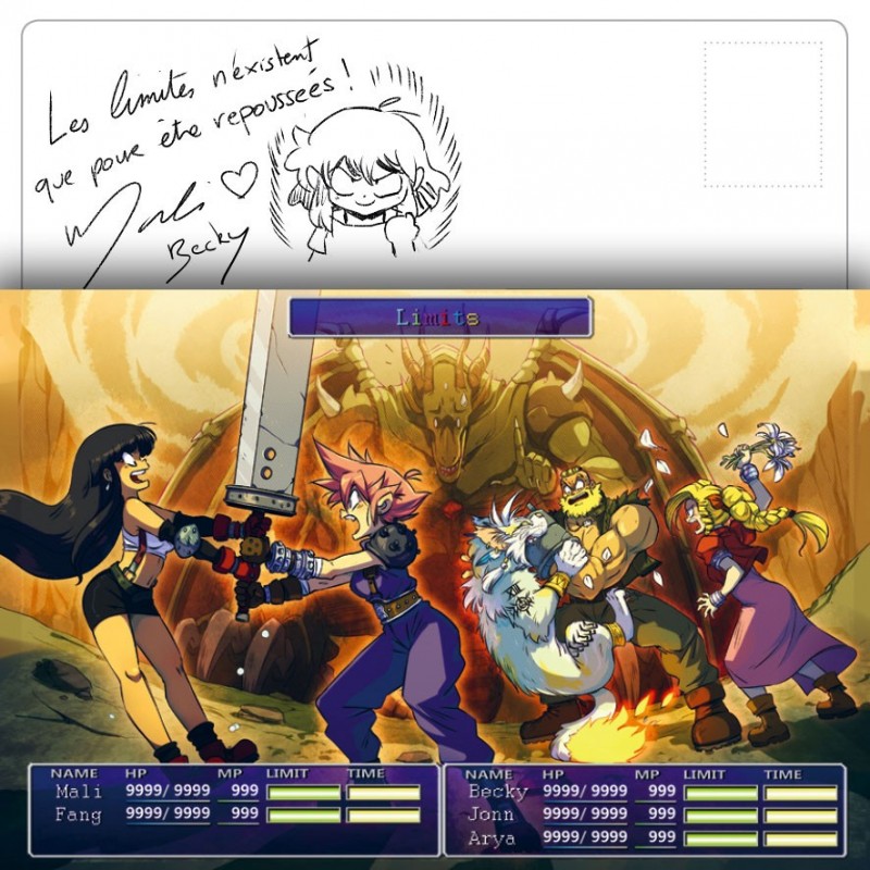 Carte Postale Tomates et Papillons