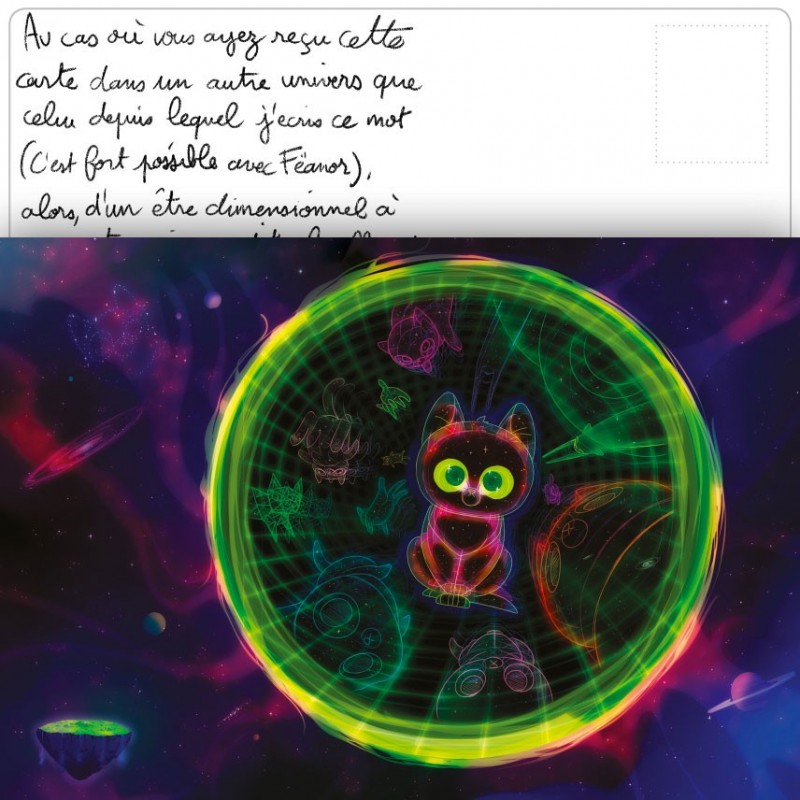 Carte Postale Tomates et Papillons