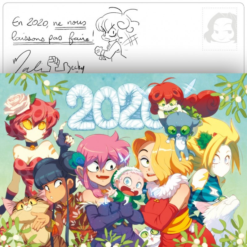 Carte Postale Tomates et Papillons