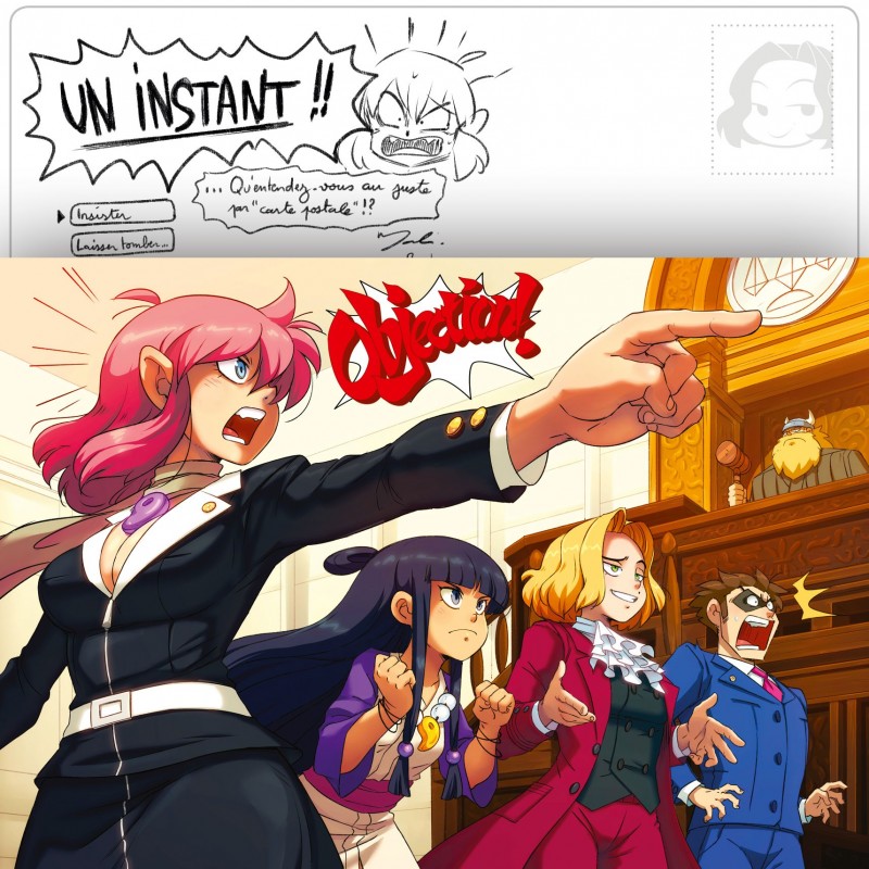 Carte Postale Tomates et Papillons