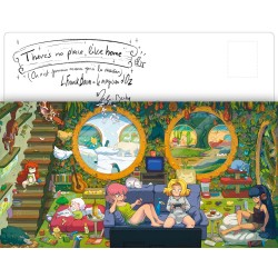 Carte Postale Tomates et Papillons