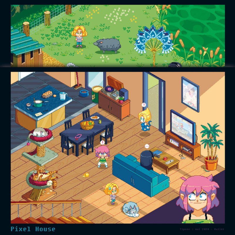 Ex-libris double Pixel