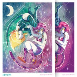 Ex-libris Aqua girls