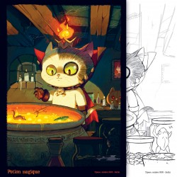 Ex-libris Potion magique