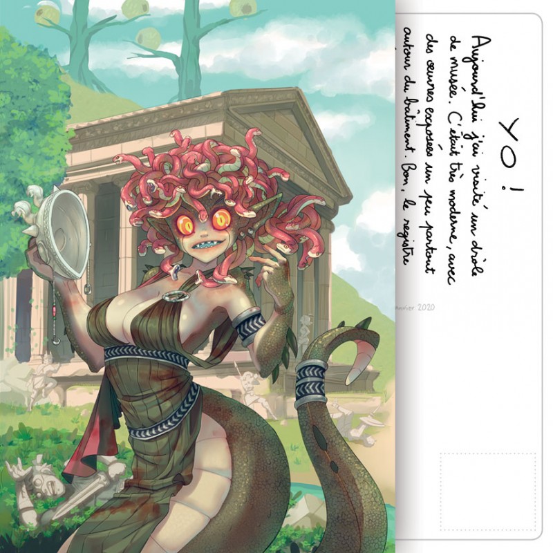 Carte Postale Mythofolies 3/6