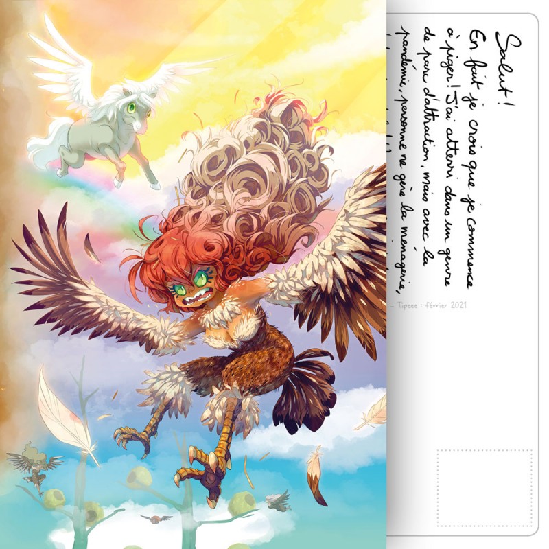 Carte Postale Mythofolies 4/6