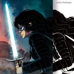 Ex-libris Arthur Pendragon